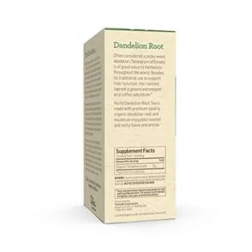 Alvita Dandelion Root Herbal Tea - Organic Detox Ally