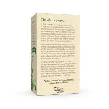 Alvita Dandelion Root Herbal Tea - Organic Detox Ally