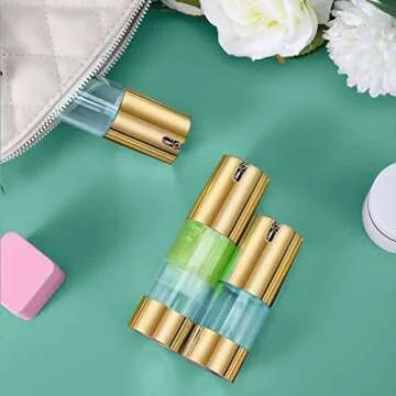 Buy UMETASS Airless Travel Pump Bottles, 3 Pcs