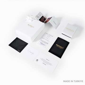 MIONZA Gold Plated Rosary Cross Bracelet for Women, Teen Girls | 14k Gold Adjustable Cross Bracelet | Gold Chain Bracelet Religious Charm | Christian Baptism Gift | Solid Gold and Gold Plated Options,