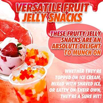 Fusion Select Colorful Jelly - Healthy Coconut Gel Treats