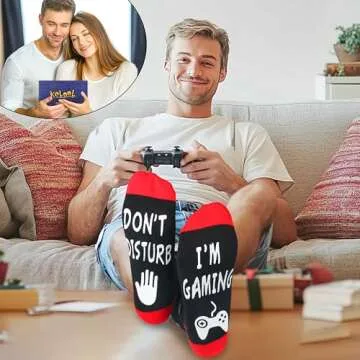 Buy Kelool Do Not Disturb I'm Gaming Socks for Dads