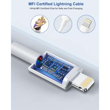 iPhone Fast Charger - Extra Long 10FT Cables 2Pack