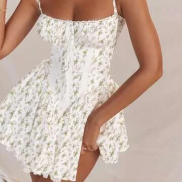 Elegant Women’s Lace Floral Camisole Dress for All Occasions