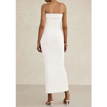 PRETTYGARDEN Women's Ruched Off Shoulder Asymmetrical Dress for Summer