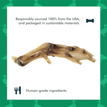 King Lou Duck Feet Treats - Healthy Single Ingredient Dog Treats