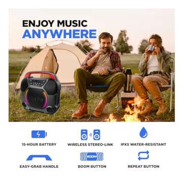 ION Audio Pathfinder Go Portable Speaker - Powerful Sound