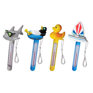 Swimline Hydrotools Fun Floating Pool Thermometer