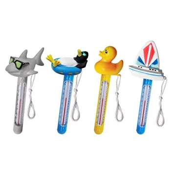 Swimline Hydrotools Fun Floating Pool Thermometer