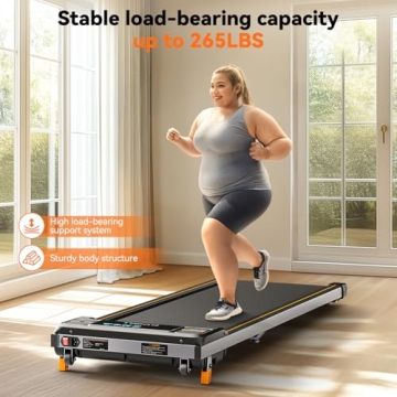 Fithrill Compact Under Desk Treadmill for Home Office