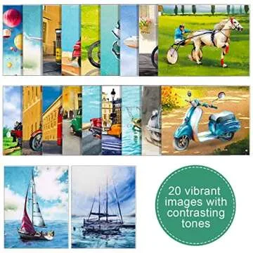 Dementia Water Painting Set 20 Pcs Engaging Activity Kit