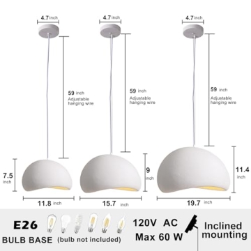 Stylish Wabi-Sabi Pendant Light for Modern Spaces