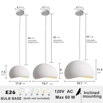 Stylish Wabi-Sabi Pendant Light for Modern Spaces