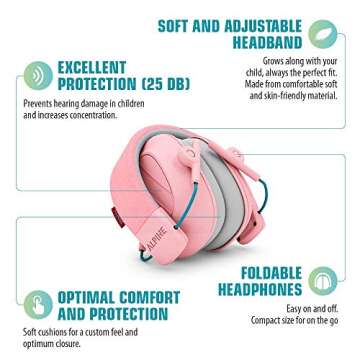 Alpine Muffy Kids Noise Cancelling Headphones for Kids