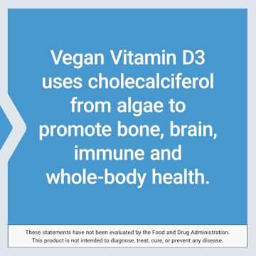 Life Extension Vegan Vitamin D3: Immune & Bone Support
