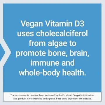 Life Extension Vegan Vitamin D3: Immune & Bone Support