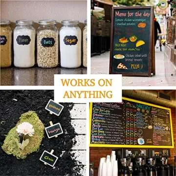 CHALKY CROWN Bold Liquid Chalk Markers - Safe & Versatile