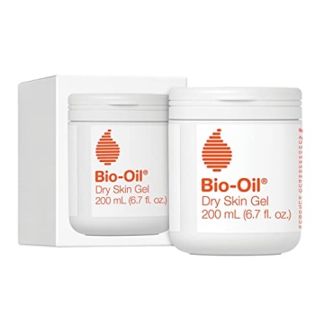 Bio-Oil Dry Skin Gel, Face and Body Moisturizer, Fast Absorbing Hydration, with Soothing Emollients and Vitamin B3, Non-Comedogenic, 6.7 Oz