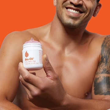 Bio-Oil Dry Skin Gel, Face and Body Moisturizer, Fast Absorbing Hydration, with Soothing Emollients and Vitamin B3, Non-Comedogenic, 6.7 Oz