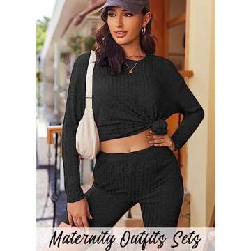 Stylish Ekouaer Women's Pajama Set Perfect for Lounging