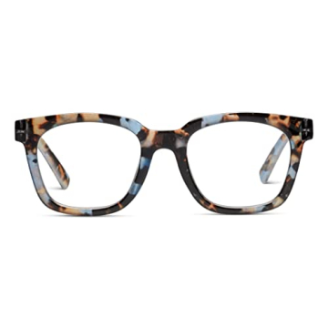 Peepers Light Blocking Reading Glasses in Blue Quartz