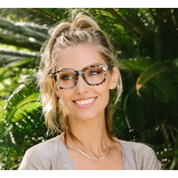 Peepers Light Blocking Reading Glasses in Blue Quartz