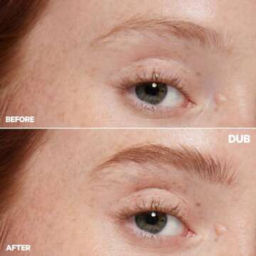 Milk Makeup KUSH High Roll Defining & Volumizing Longwear Tubing Brow Tint, Dub (Auburn) - 0.16 oz - Up to 24-Hour Wear - Vegan, Cruelty Free