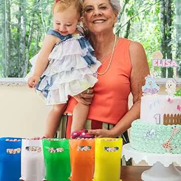 Vibrant TOSPARTY Plastic Gift Bags for All Occasions