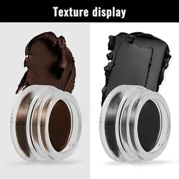 Erinde Brown Gel Eyeliner Waterproof Long Lasting Cream