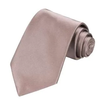 Elegant TIE G Satin Necktie & Pocket Square Gift Set