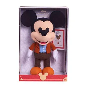 Disney Year of the Mouse Collector Plush, A Man and His Mouse Mickey, Amazon Exclusive, Officially Licensed Kids Toys for Ages 3+ by Just Play