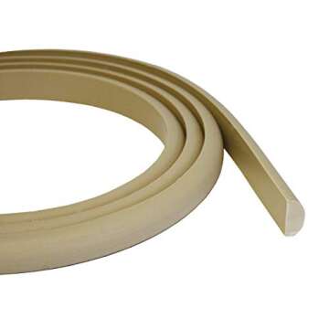 Premium Flexible Half-Round Moulding - WM120-1/2" x 1" - 12' Length