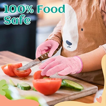 Evridwear Cut Resistant Gloves Kids Safety Cooking Craft