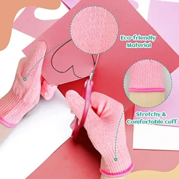 Evridwear Cut Resistant Gloves Kids Safety Cooking Craft