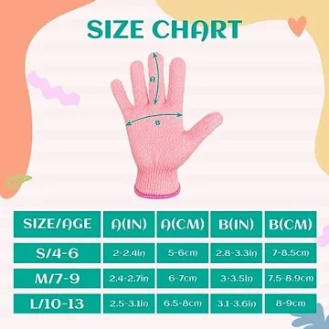 Evridwear Cut Resistant Gloves Kids Safety Cooking Craft