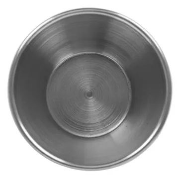 Tezzorio Stainless Steel Sauce Cups 2.5 oz for All Occasions