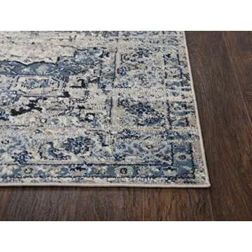 Rizzy Home Polypropylene Area Rug with Medallion Design