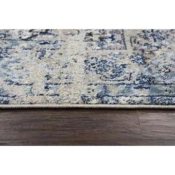 Rizzy Home Polypropylene Area Rug with Medallion Design