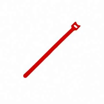 NavePoint Red 9.5 Inch Reusable Cable Ties - 50 Pack