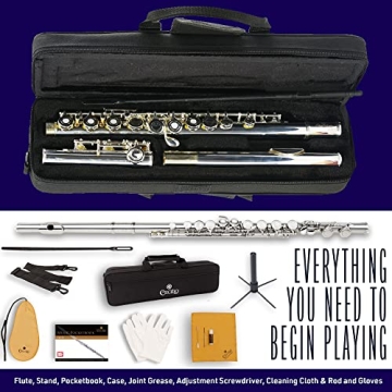 Cecilio Closed Hole C Flute for Beginners in Band and Orchestra