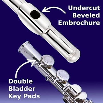 Cecilio Closed Hole C Flute for Beginners in Band and Orchestra