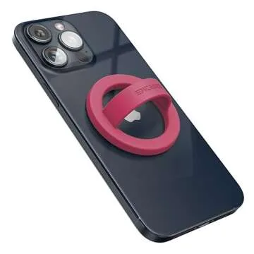 Stylish Encased Magnetic Phone Grip Holder for iPhone