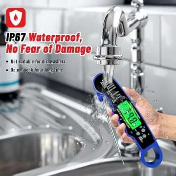 Top Digital Meat Thermometer Waterproof for Accurate Cooking