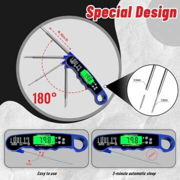 Top Digital Meat Thermometer Waterproof for Accurate Cooking
