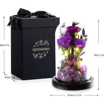 Beauty and The Beast Preserved Rose Gifts for Her