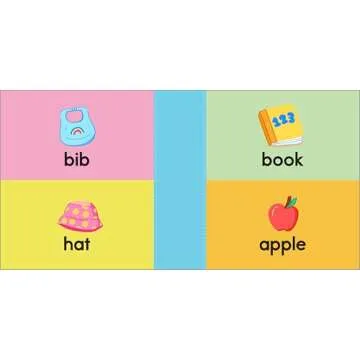 100 First Words for Toddlers - Fun Language Learning Book