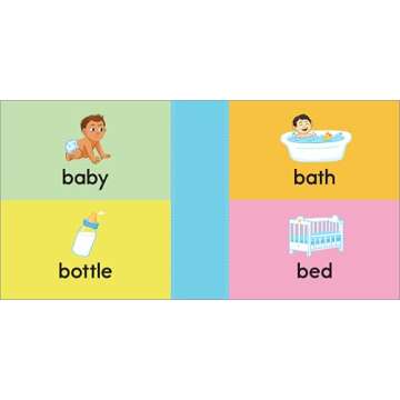 100 First Words for Toddlers - Fun Language Learning Book