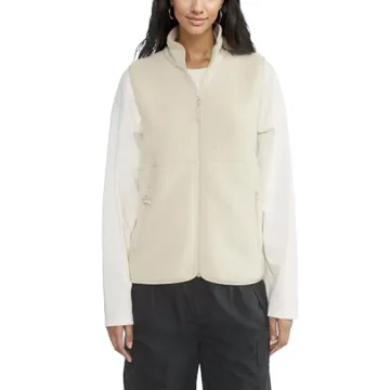 IMCTAH Women's Cozy Fleece Vest - Stylish Sleeveless Sherpa Jacket with Pockets