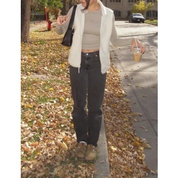 IMCTAH Women's Fleece Vest - Warm Sleeveless Sherpa Jacket