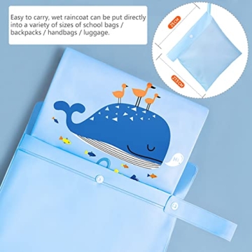 Kids Waterproof Raincoat for Ages 1-8 Stylish and Eco-Friendly